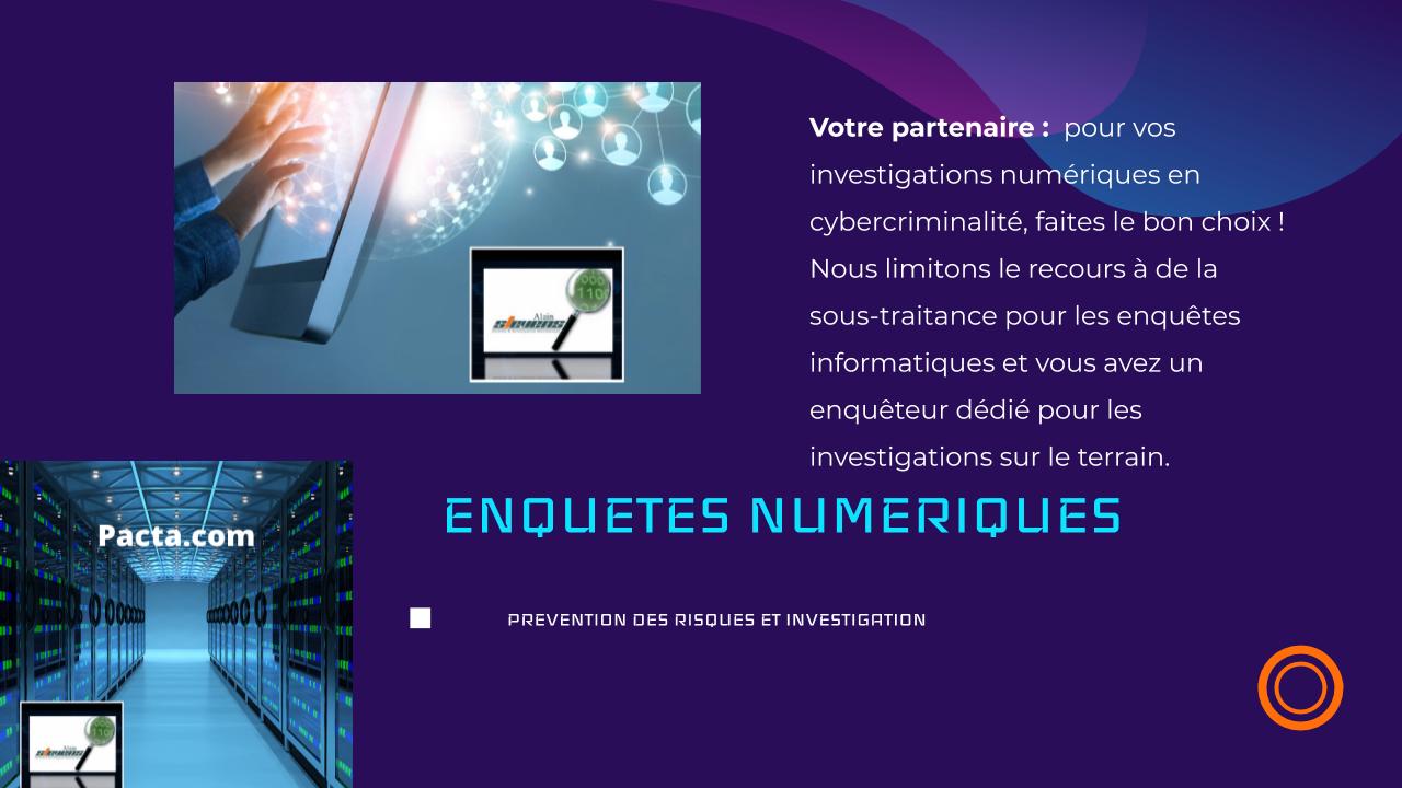 Enquête informatique pour contrats informatiques et e-commerce, contrefaçon de marques d'œuvres et de logiciels, contentieux commercial